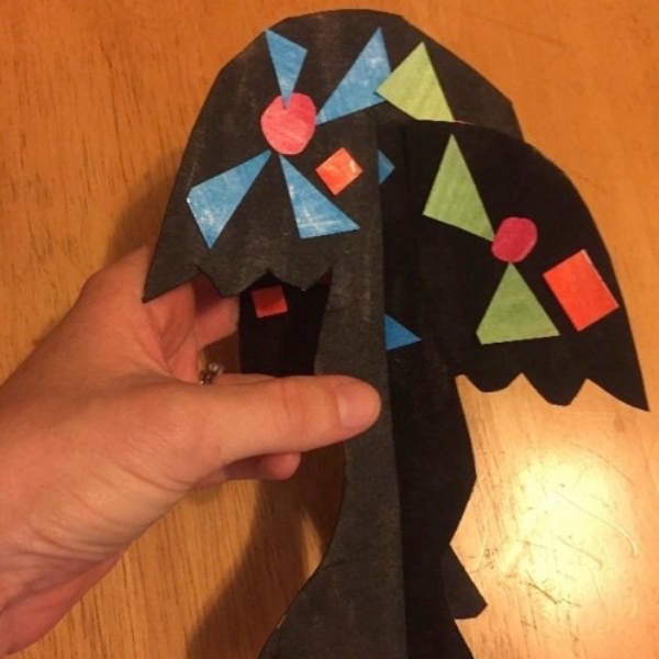Tiffany Lamp finished activity.