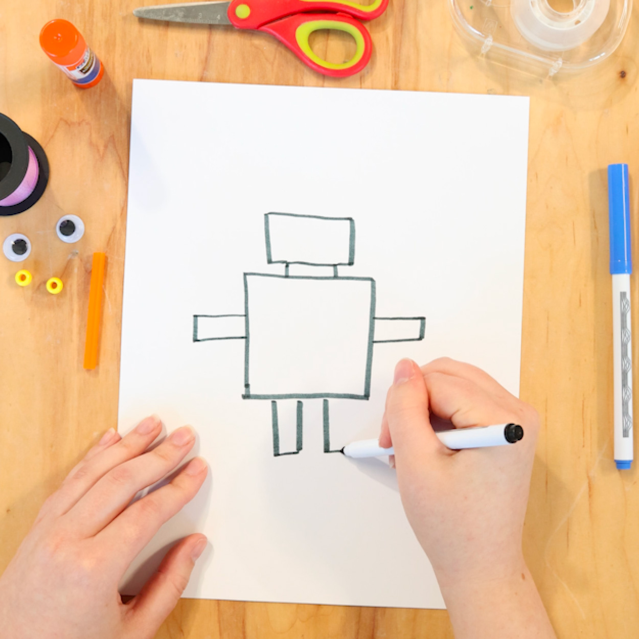 Draw robot