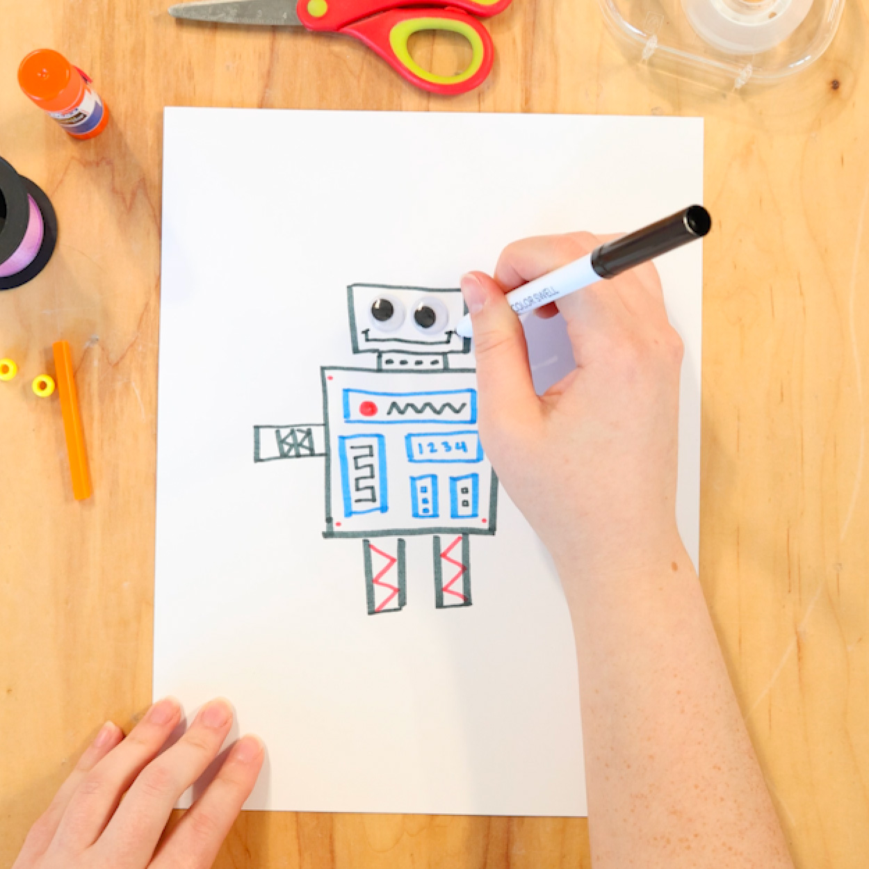 Decorate robot
